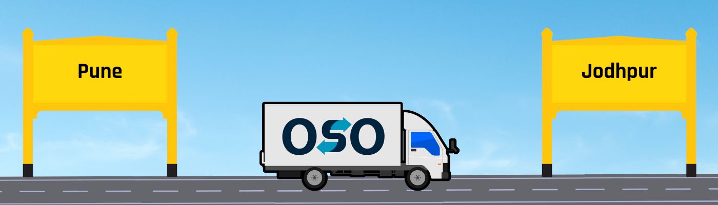 Pune To Jodhpur Tempo, Truck Transport & Logistics Service